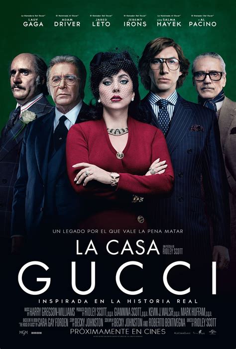 casa gucci pelicula completa en español|LA CASA GUCCI .